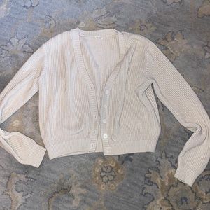 John Galt from pacsun size small beige cream sweater